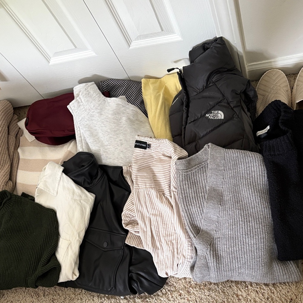 Bundle of clothes- must take all